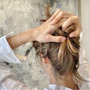 Gag & Lou Paris Gold Plated Thin Cuff Bracelet